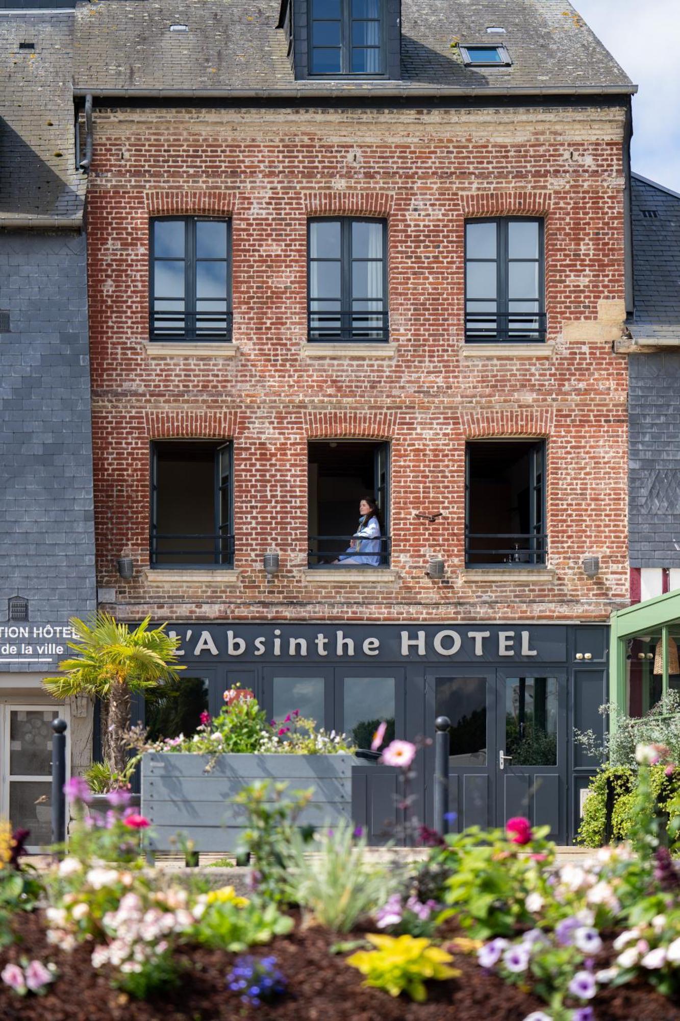L'Absinthe Hotel Honfleur Dış mekan fotoğraf