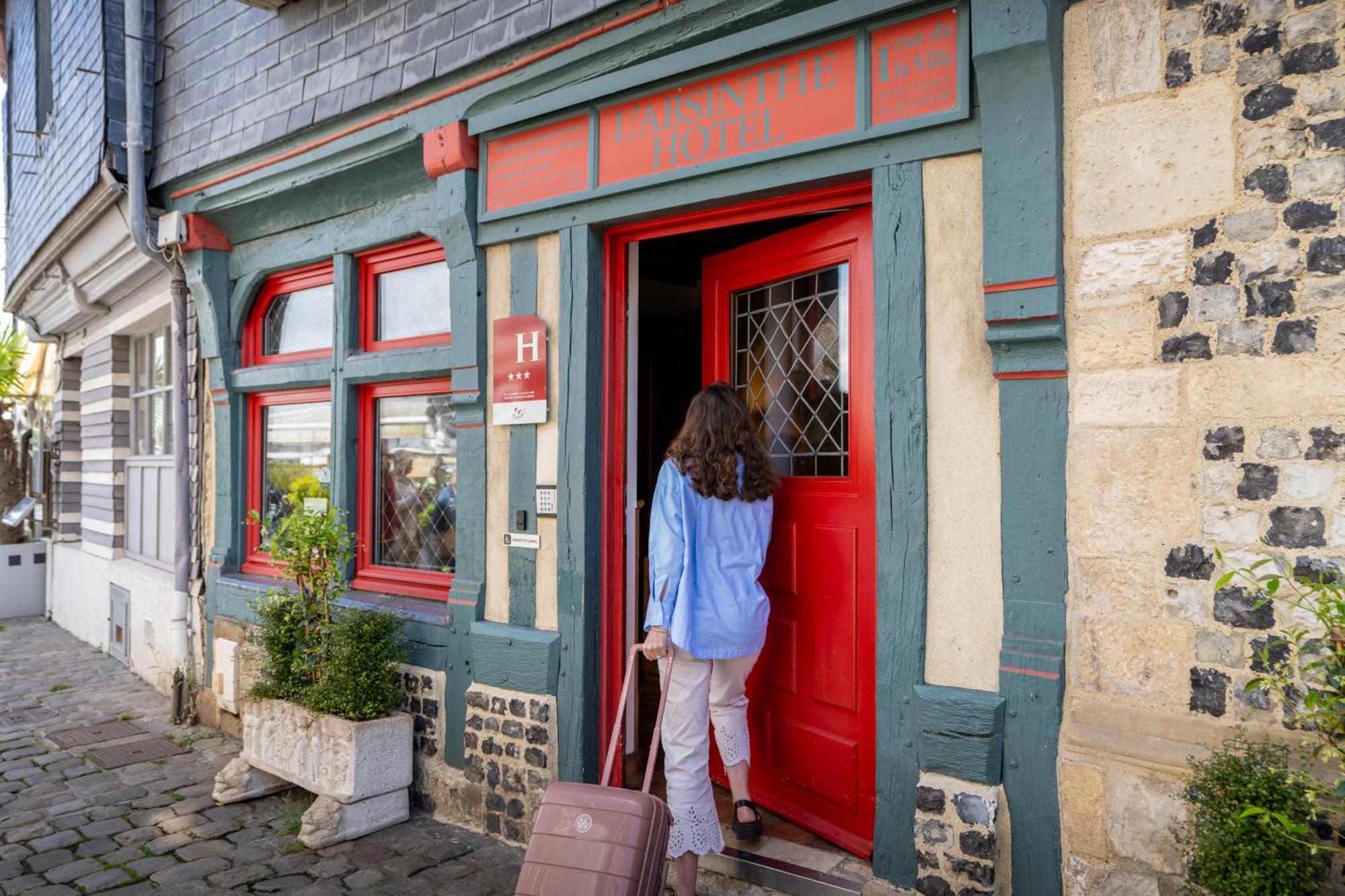 L'Absinthe Hotel Honfleur Dış mekan fotoğraf